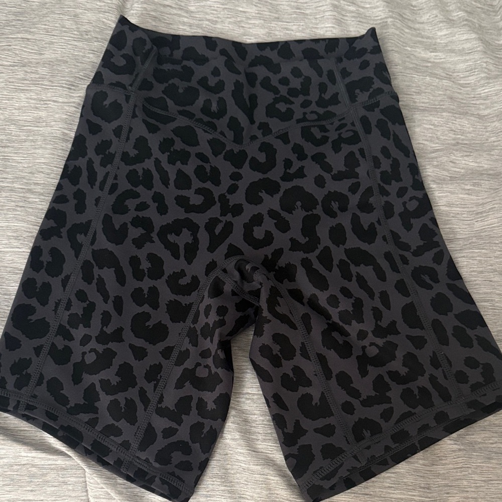 Balance Athletica Black Leopard Athletic Shorts